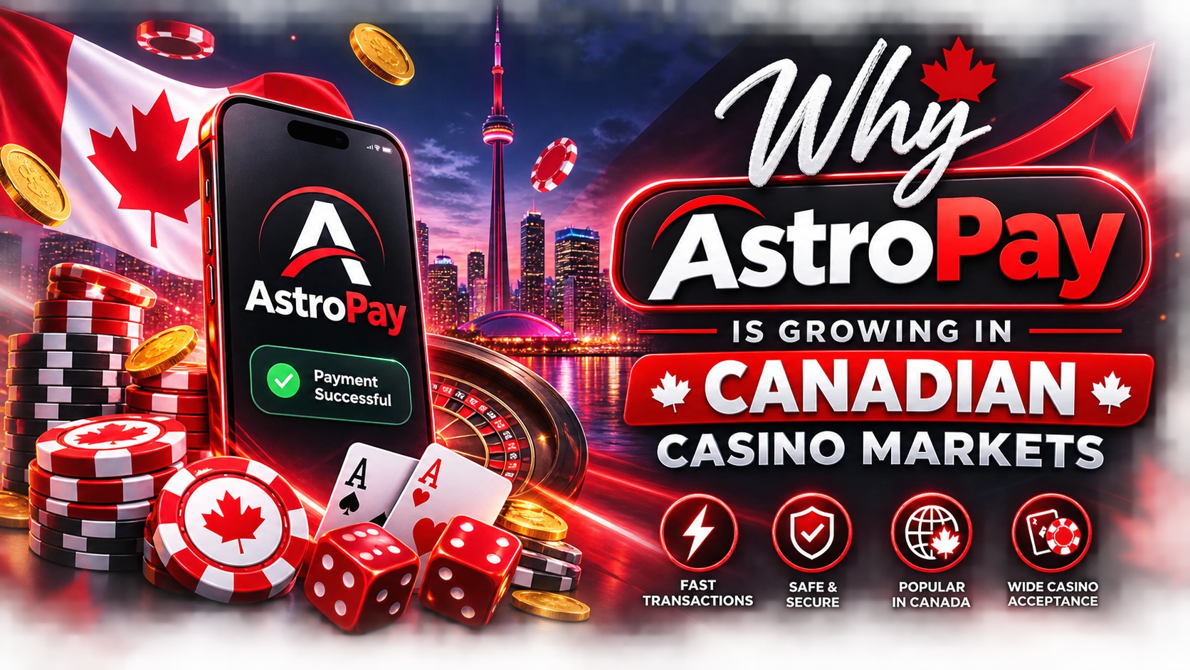 Why AstroPay Is Growing in Canadian Casino Markets